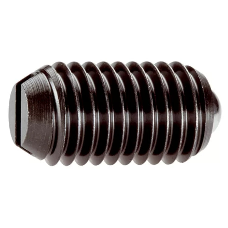 Halder | 22051 | Spring Plunger w/ Moveable Ball & Slot | Standard | Steel | Pack of 10 - (Various Diameters)