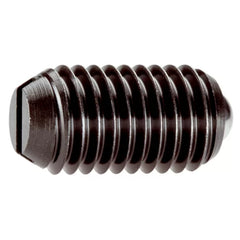 Halder | 22051 | Spring Plunger w/ Moveable Ball & Slot | Standard | Steel | Pack of 10 - (Various Diameters)