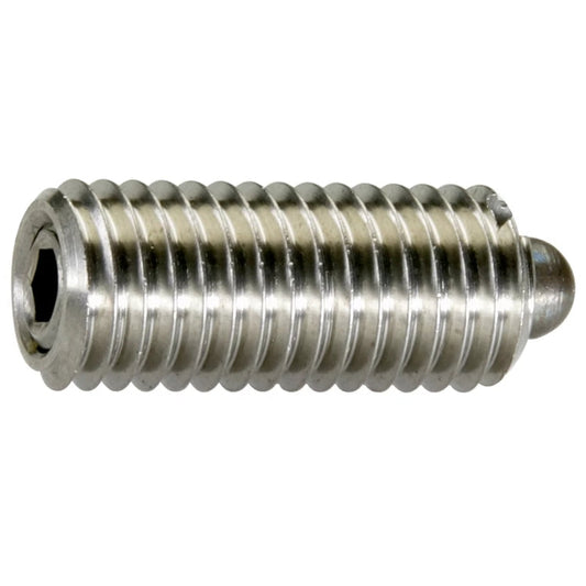 Halder | 22060 | Spring Plunger w/ Internal Hexagon | Standard | Stainless Steel | Pack of 10 - (Various Diameters)