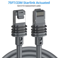 Starlink Gen 3 Cable 75ft / 23M – Replacement Cable for Starlink V3