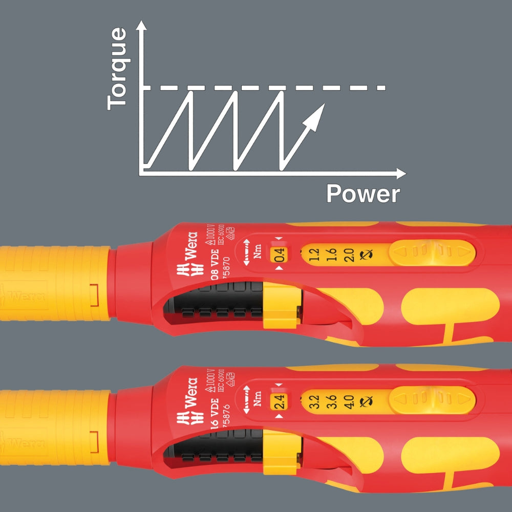 Wera | 05006633001 | KK Control Cabinet | Kraftform VDE Safe-Torque Speed Screwdriver Set | 23pc + Tool Pouch