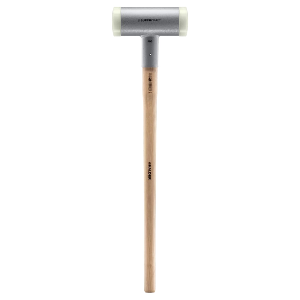 Halder | SUPERCRAFT Soft-Face Mallet | Non-Rebound + Hickory Handle - (Various Sizes)
