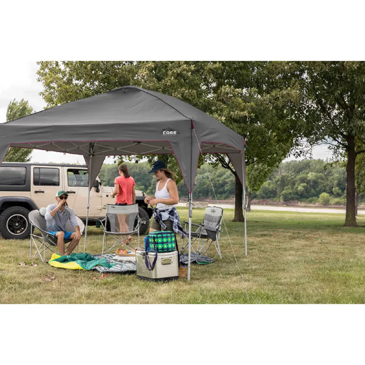 Core Equipment 10 x 10 Feet Instant Set up Canopy Gazebo