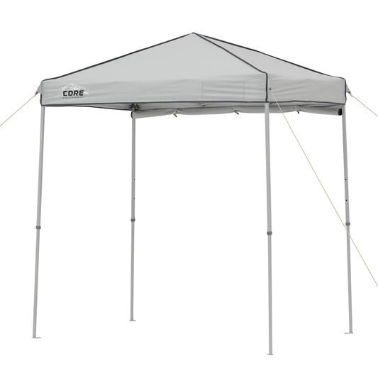 Core Equipment 6 x 4 Feet Instant Canopy Gazebo with Half Sun Wall