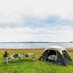 Core Equipment 9 Persons 11 x 9 Feet Instant Cabin Camping Blockout Tent