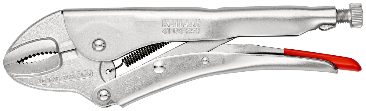 41 04 250 | Locking Grip Pliers | Semi-Circular Gripping Mouth - 250mm