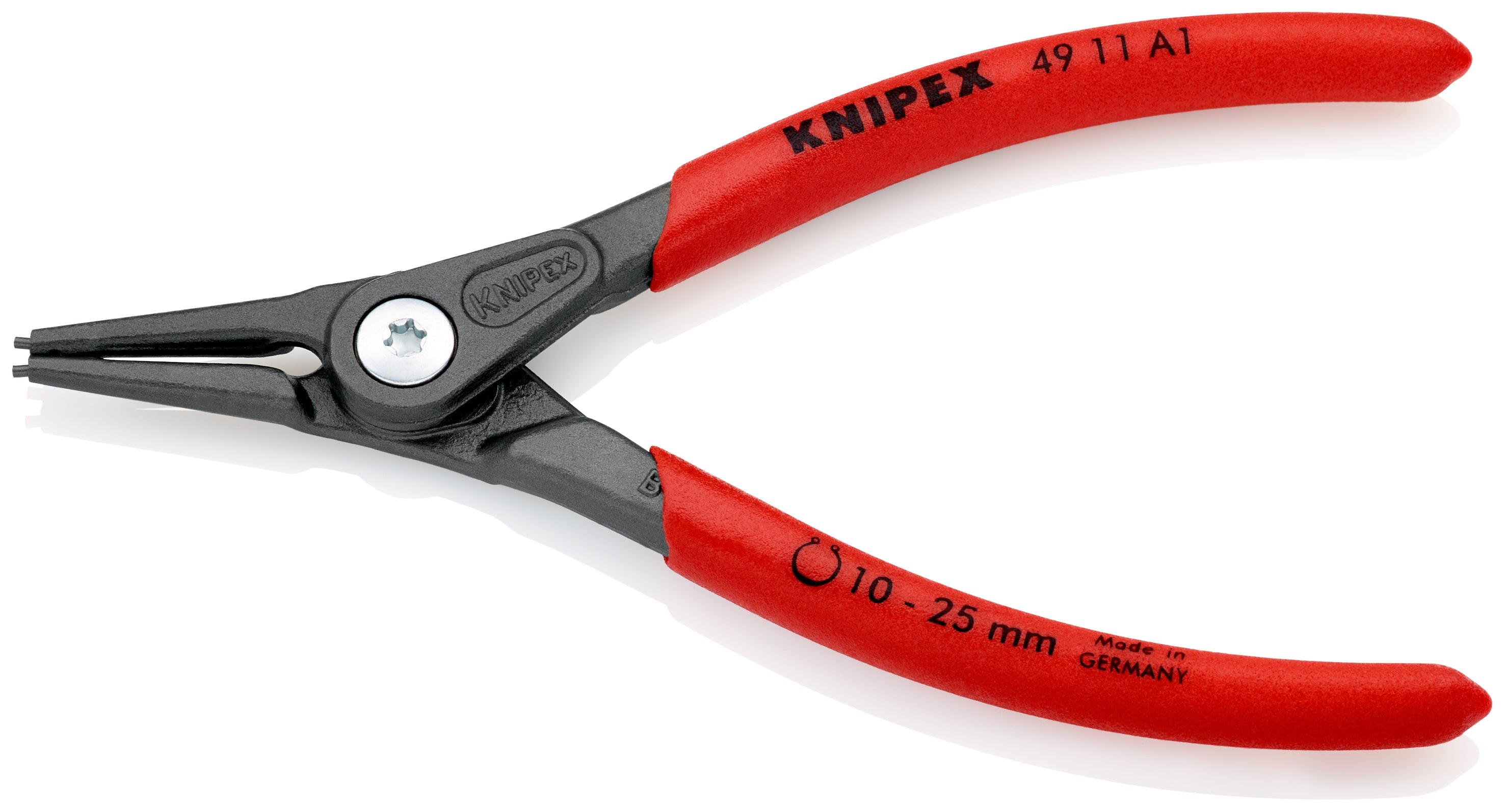 49 Series | Precision External Circlip Pliers | Coated Handles | Grey A'mentized - (Various Styles & Sizes)