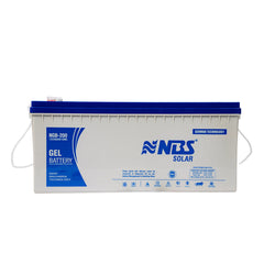 NBS SOLAR DEEP CYCLE GEL BATTERY 200AH/12V