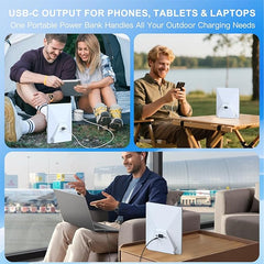 Starlink Mini 129.5 Wh Battery with 5 Hours Runtime, USB-C, Travel-Friendly Power Bank, 29.4V/2A Lithium Charger