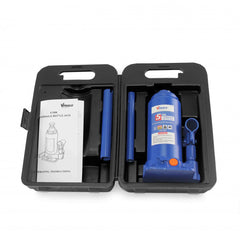 VTools 5-Ton Hydraulic Bottle Jack with Carrying Case