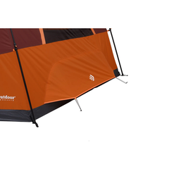 Outdoor 8 Persons 15 x 13 Feet Instant Lighted Hexagon Camping Tent