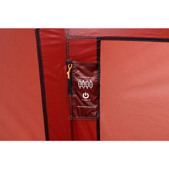 Outdoor 8 Persons 15 x 13 Feet Instant Lighted Hexagon Camping Tent