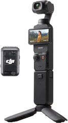 DJI Osmo Pocket 3 Creator Combo, Vlogging Camera with 1'' CMOS & 4K/120fps Video, 3-Axis Stabilization, Face/Object Tracking, Mic Included for Clear Sound, UAE Version with Official Warranty Support