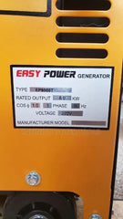 Easy Power 8 kW/10 kVA Electric & Remote Start Single Phase Silent Diesel Generator EP9500T for Power Backup, Outdoor and Residencial Use