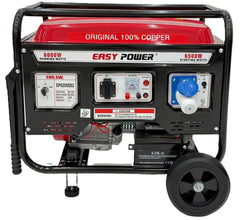 Easy Power 6.5 kW Portable Gasoline Generator for Power Backup, Outdoor and Home Use
