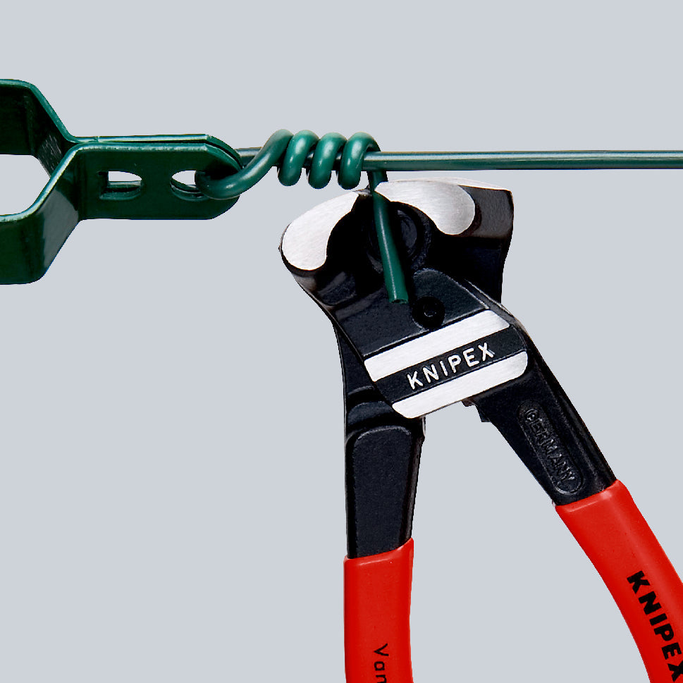 61 01 200 | Bolt End Cutting Nippers | Coated Handle | Black Atramentized - 200mm