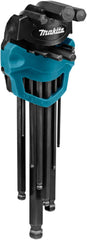 Makita Hex Key Wrench Set, B-65894, 9PCS