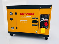 Easy Power 12 kW/15 kVA Electric & Remote Start Single/3 Phase Silent Diesel Generator KDE18000W for Power Backup, Outdoor and Residencial Use