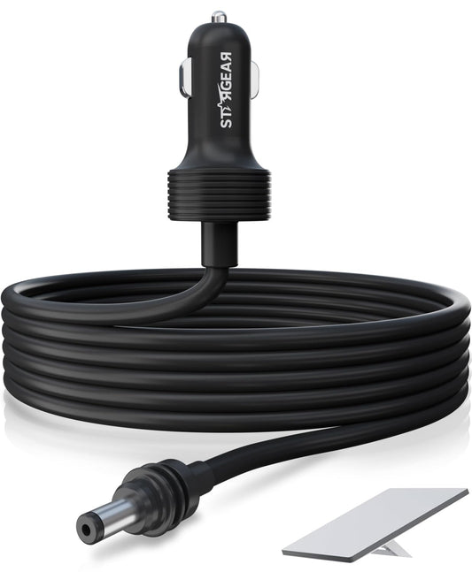 Stargear Starlink Mini Cable 12V – 3M/10FT (16AWG Cigarette Lighter to DC)
