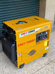 Easy Power 8 kW/10 kVA Electric & Remote Start Single Phase Silent Diesel Generator EP9500T for Power Backup, Outdoor and Residencial Use