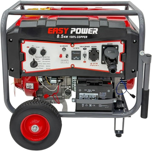 Easy Power 8.5 kW Portable Gasoline Generator for Power Backup, Outdoor and Home Use