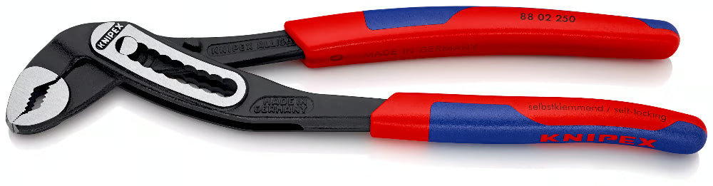 88 02 250 | Alligator® Water Pump Pliers | Multi-Component Handle | Black Atramentized - 250mm