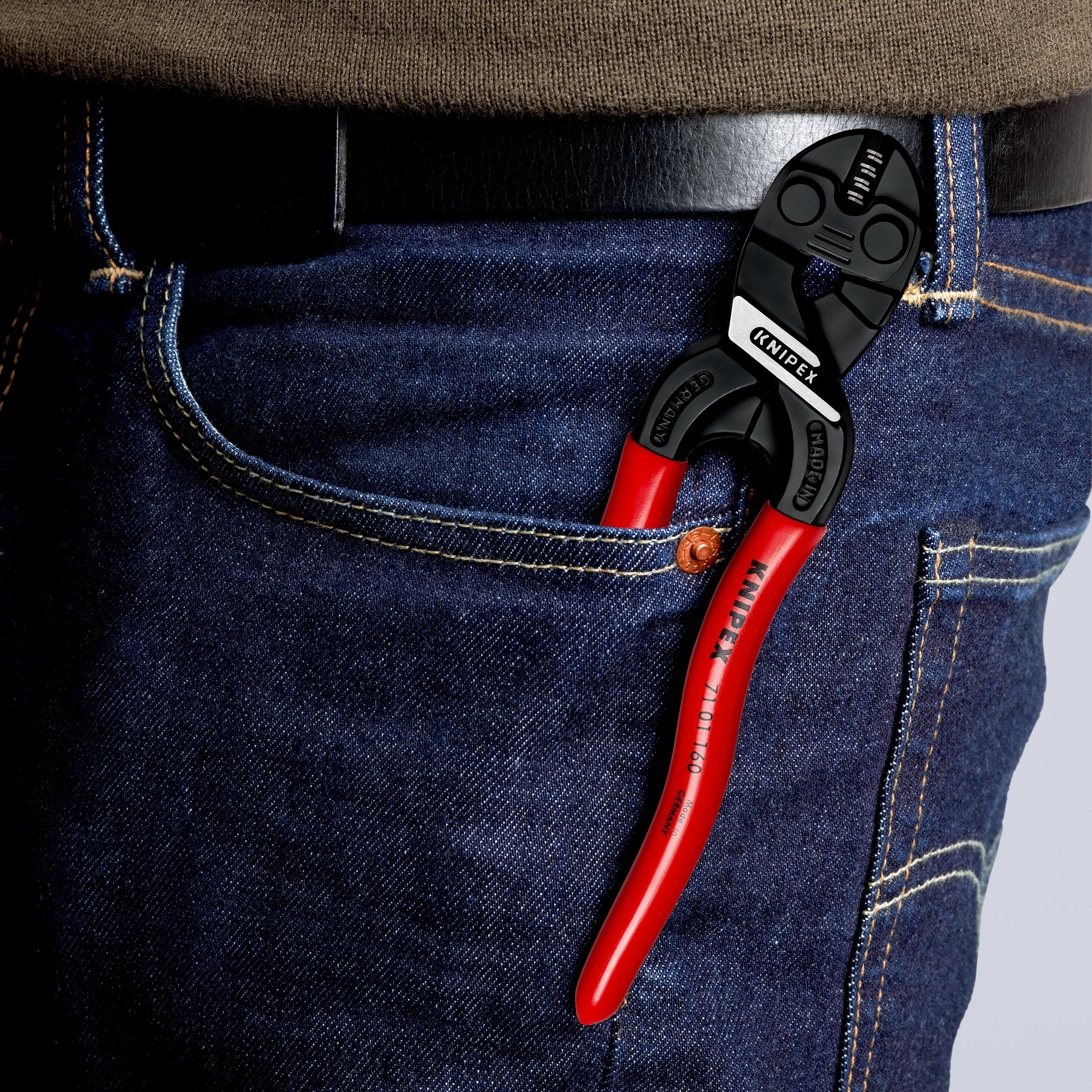 71 01 160 | CoBolt® Compact Bolt Cutters | Coated Handle | Black Atramentized - 160mm