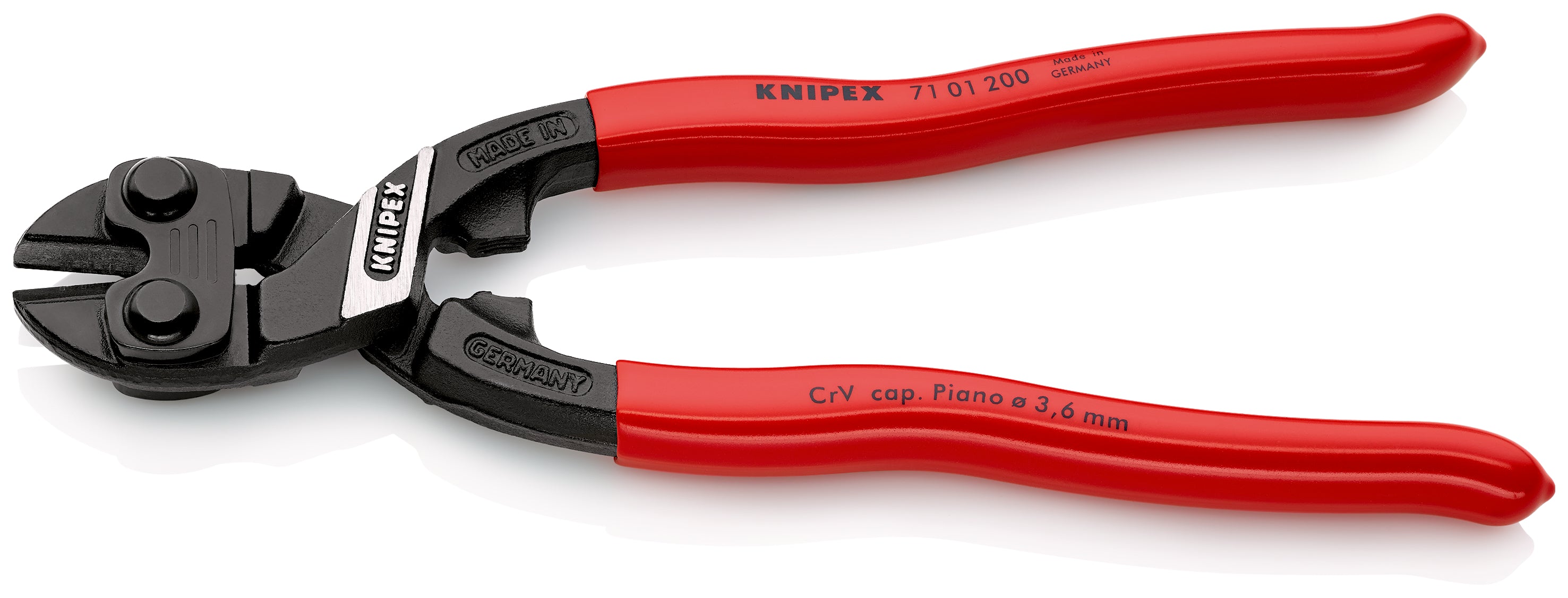 71 01 200 | CoBolt® Compact Bolt Cutters | Coated Handle | Black Atramentized - 200mm