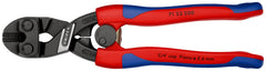 71 22 200 | CoBolt® Compact Bolt Cutters (with Locking Mechanism + 20° Angled Head) | Multi-Component Handle | Black Atramentized - 200mm