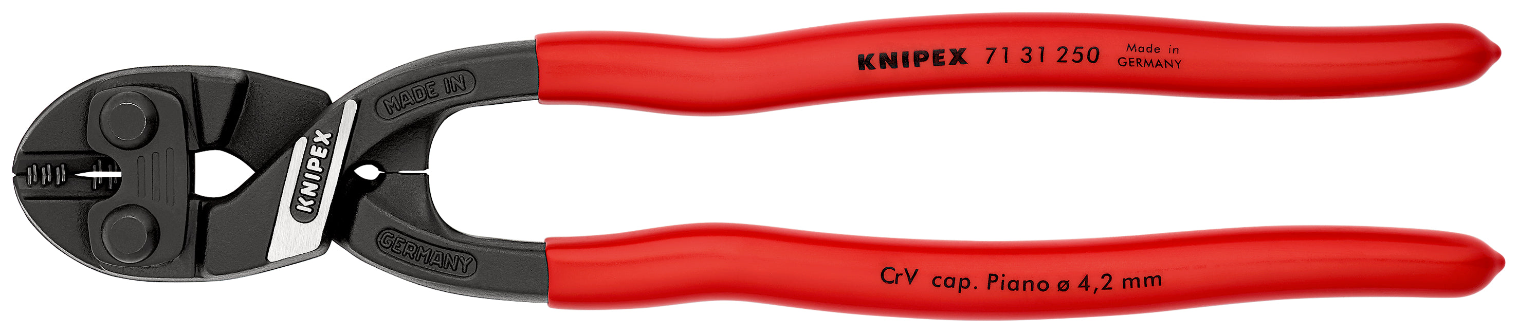 71 31 250 | CoBolt® Compact Bolt Cutters | Coated Handle | Black Atramentized - 250mm