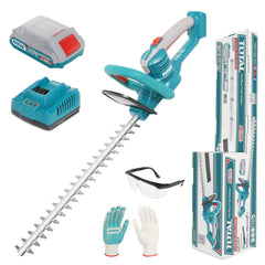 Total 18-Inch Fence Trimmer, Lightweight and Lithium-Ion Powered with 1 Year Warranty