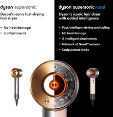 Dyson Supersonic Nural Red Velvet & Gold HD16 Hair Dryer with 2 Years Dyson Warranty