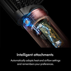 Dyson Airwrap Co-anda2x Multi-Styler and Dryer Curly & Coily Ceramic Pink and Rose Gold HS09 with 2 Years Dyson Warranty