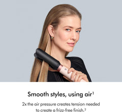 Dyson Airwrap Co-anda2x Multi-Styler and Dryer Straight & Wavy Ceramic Pink and Rose Gold HS09 with 2 Years Dyson Warranty