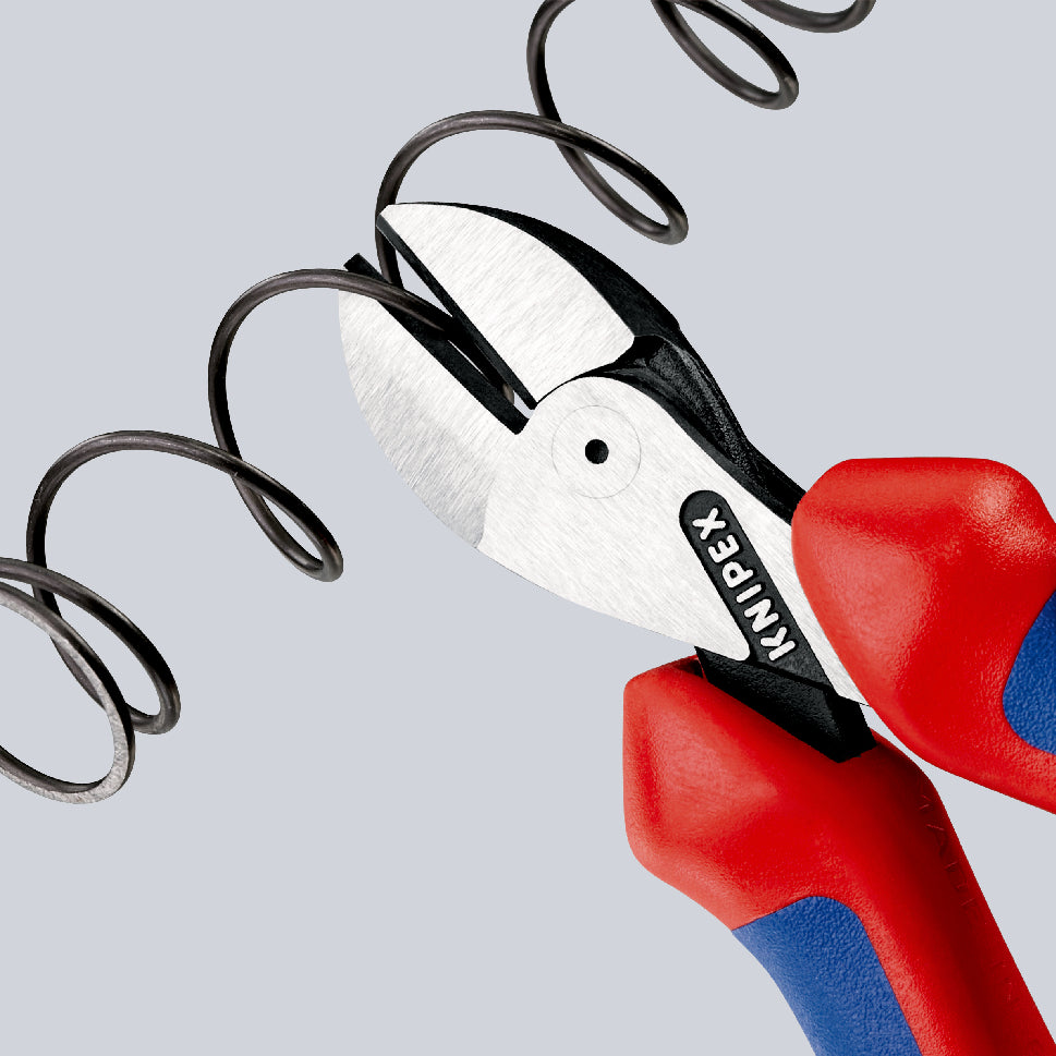 73 02 160 | X-Cut® High-Leverage Diagonal Cutter | Multi-Component Handle | Black Atramentized - 160mm