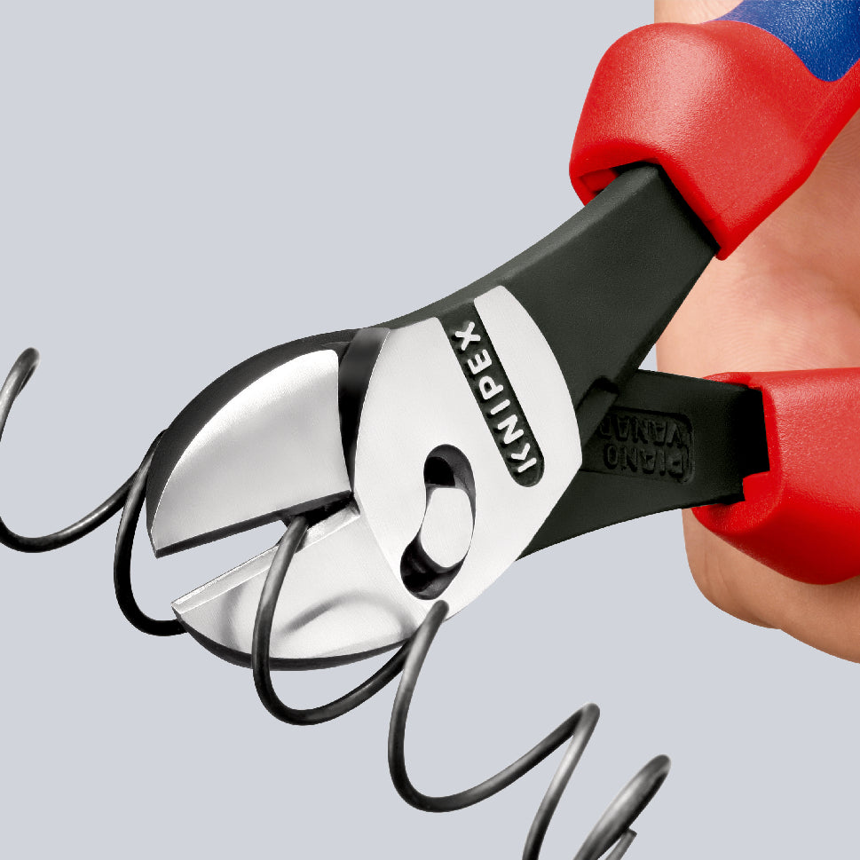 73 72 180 | TwinForce® High-Leverage Diagonal Cutter | Multi-Component Handle | Black Atramentized - 180mm