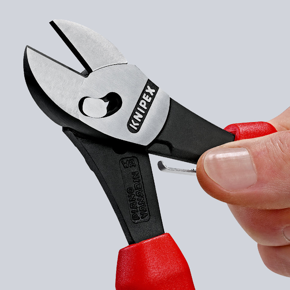 73 72 180 | TwinForce® High-Leverage Diagonal Cutter | Multi-Component Handle | Black Atramentized - 180mm