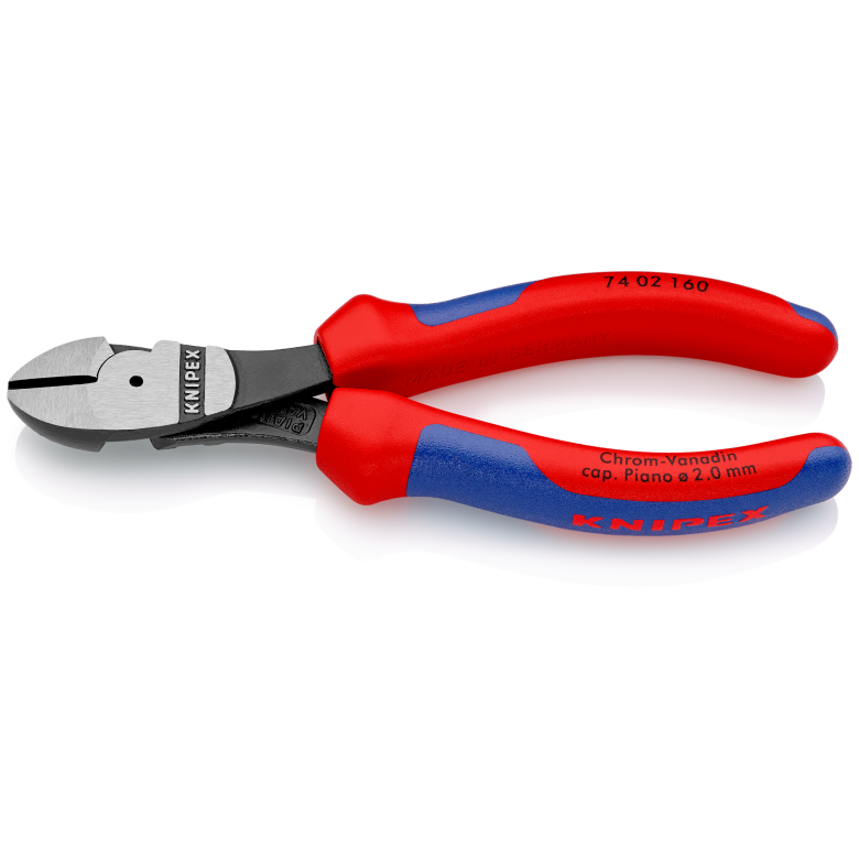 74 02 Series | High-Leverage Diagonal Cutter | Multi-Component Handle | Black Atramentized - (Various Sizes)