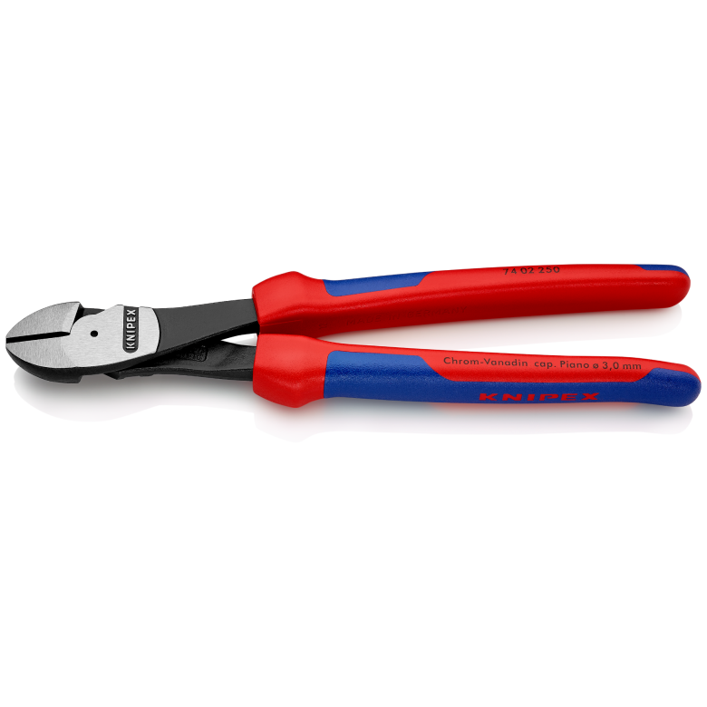 74 02 Series | High-Leverage Diagonal Cutter | Multi-Component Handle | Black Atramentized - (Various Sizes)