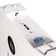 Su-mak Solar 51.2V 630Ah Wall-Mounted Lithium Battery, LiFePO4 32.26kWh Energy Storage System, A Grade Solar Lithium Battery with Display