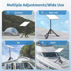 Starlink Internet Satellite Mini Portable System | Compact High-Speed Broadband Kit for Travel, Remote Work & Outdoor Use