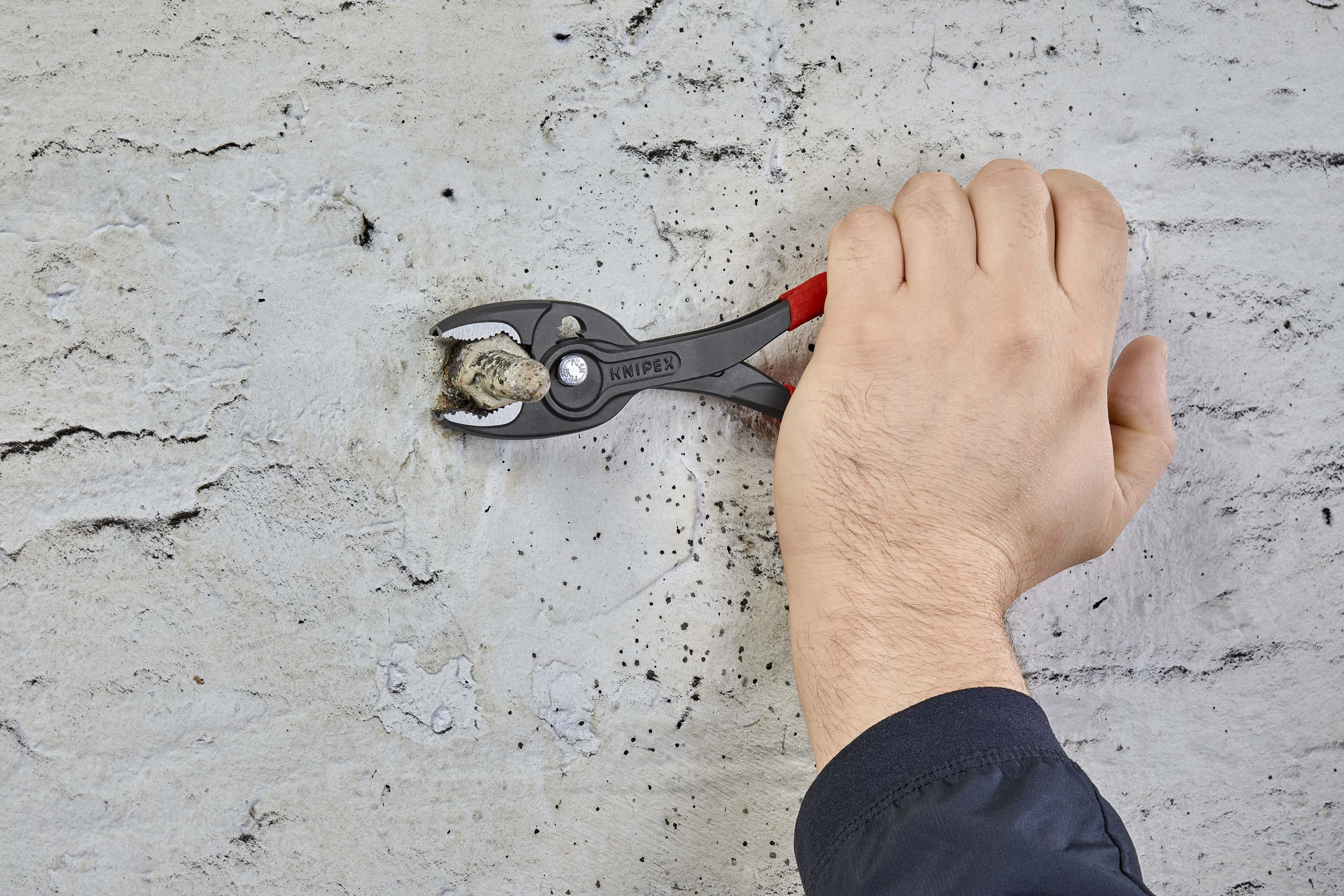 82 01 Series | TwinGrip Slip Joint Pliers | Non-Slip Handle | Black Atramentized - (Various Sizes)