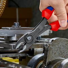 82 02 Series | TwinGrip Slip Joint Pliers | Multi-Component Handle | Black Atramentized - (Various Sizes)