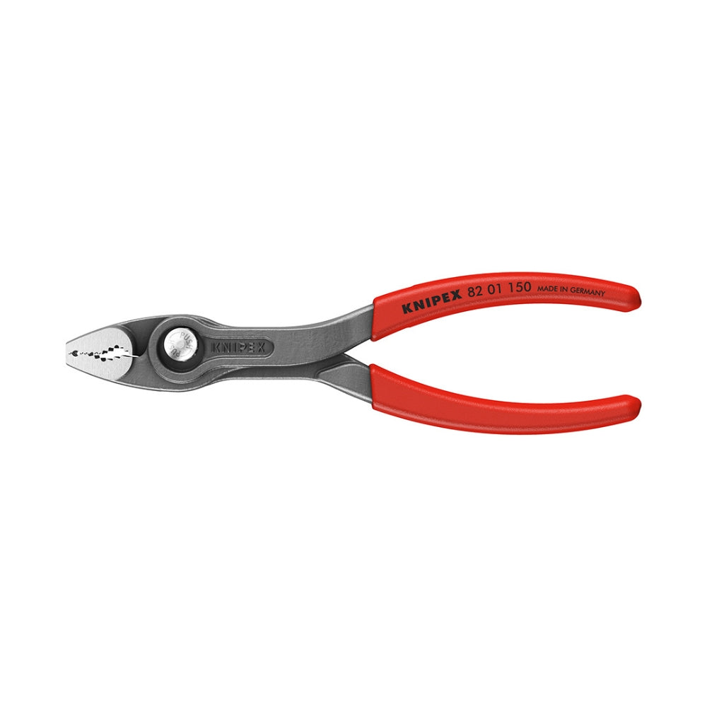 82 01 Series | TwinGrip Slip Joint Pliers | Non-Slip Handle | Black Atramentized - (Various Sizes)
