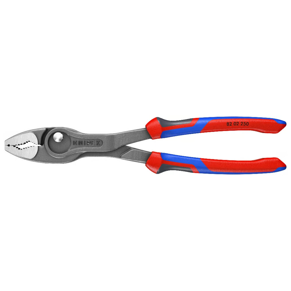 82 02 Series | TwinGrip Slip Joint Pliers | Multi-Component Handle | Black Atramentized - (Various Sizes)