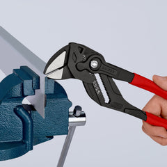 86 01 300 | Pliers Wrench - Dual Use Tool | Coated Handle | Black Atramentized - 300mm