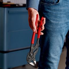 86 01 300 | Pliers Wrench - Dual Use Tool | Coated Handle | Black Atramentized - 300mm