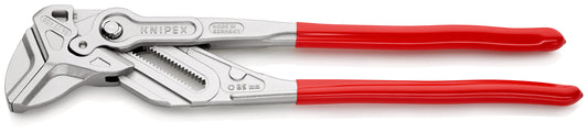 86 03 400 | Pliers Wrench - Dual Use Tool | Coated Handle | Chrome Plated - 400mm