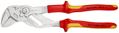 86 06 250 | VDE Pliers Wrench - Dual Use Tool | Multi-Component Handle | Chrome Plated - 250mm