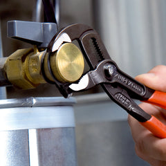 87 02 250 | Cobra® Water Pump Pliers | Multi-Component Handle | Grey Atramentized - 250mm